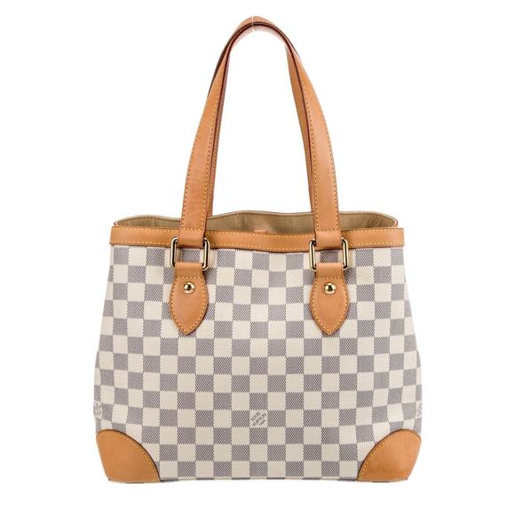 Louis Vuitton Damier Azur Hampstead MM Tote  Comes with  (COA) ✨ - Picture 3 of 15